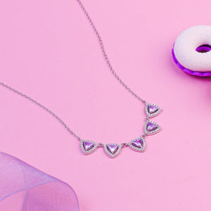 Stellar Trillon Charm Necklace