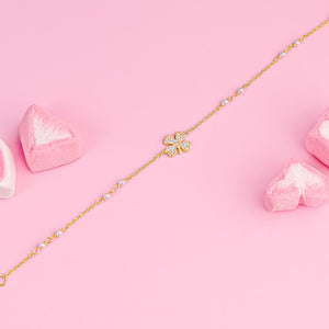 Blush Clover Delight Bracelet