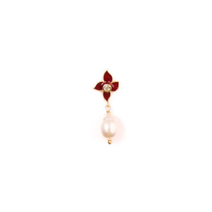 Opulent Orchid Enchantment Drop Earrings