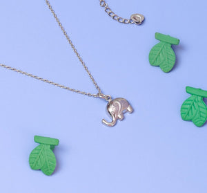 Safari Elephant Necklace