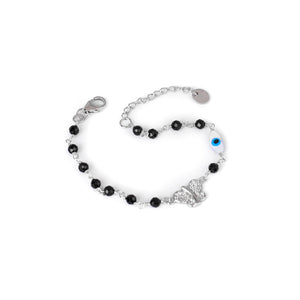 Butterfly Evil Eye Guardian Bracelet