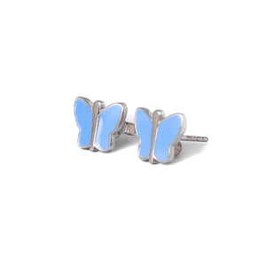 Lavender Dream Flutterbies Stud Earrings