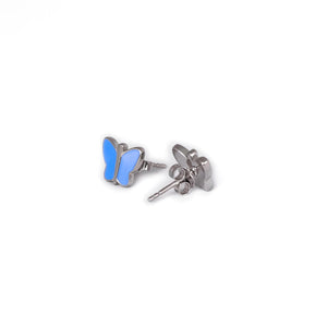Lavender Dream Flutterbies Stud Earrings