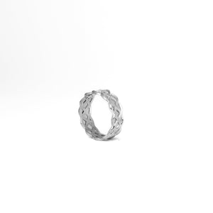 Men's Sterling Silver Griffin Knots Ring For Office Wear