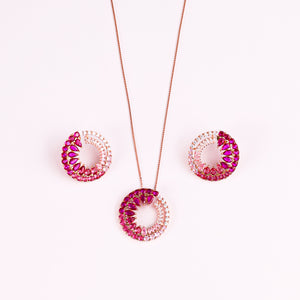 Flare of Dawn Necklace Set