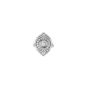 Whimsical Flora Gem Ring
