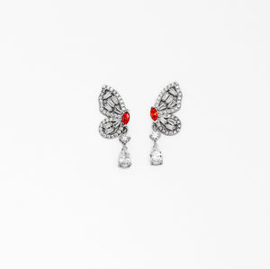 Butterfly Lumina Crystallia Drop Earrings
