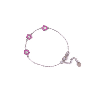 Pink Blossom Party Bracelet