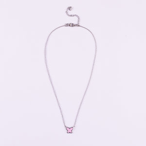 Cheerful Pink Bloom Necklace