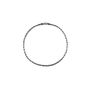 Obsidian Cord Chain