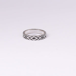 Men's Sterling Silver Odyssey Arrow Ring For Office Wear & Daily Wear