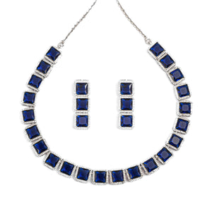 Blue Enchantment Splendor Necklace Set